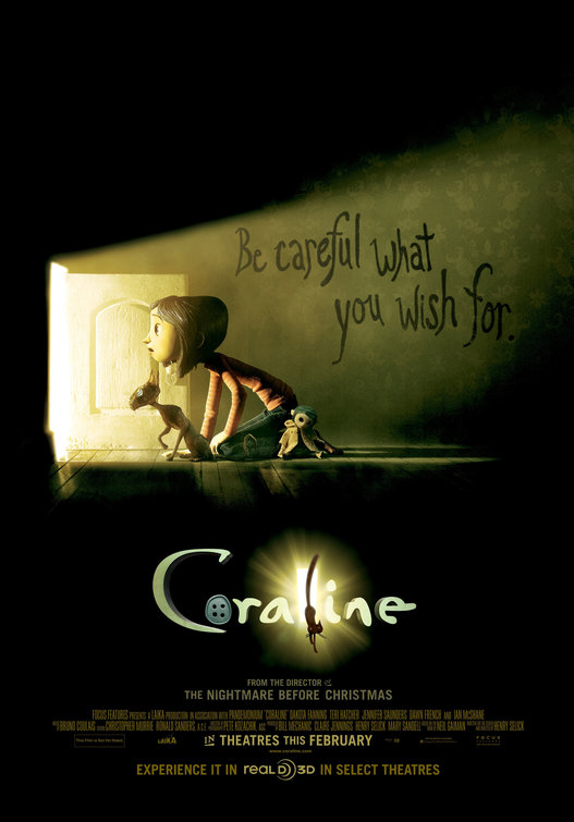 Coraline (2009) movie poster