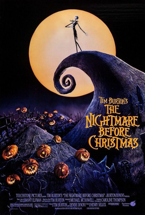 The Nightmare Before Christmas (1993) movie poster